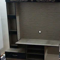میز تلویزیون چوبی سالم همراه با چراغ Led|میز تلویزیون|تهران, جوادیه تهرانپارس|دیوار
