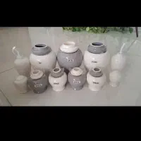 پاسماوری سرامیک 11پاارچه|صنایع دستی و سایر لوازم تزئینی|مشهد, فتح المبین|دیوار