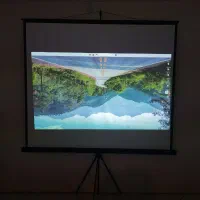 پرده نمایش خانگی و اداری|تلویزیون و پروژکتور|قزوین, |دیوار