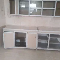 کابینت آشپزخانه آلمینیومی در حد نو