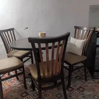 میزناهارخوری چوبی|میز و صندلی غذاخوری|تربت‌حیدریه, شهرک ولیعصر|دیوار