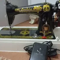 چرخ خیاطی برقی مارشال همراه با جعبه و پدال