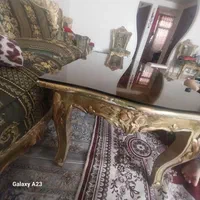 مبل ۸ نفره تمام چوب استیل|مبلمان خانگی و میز عسلی|تهران, بیسیم|دیوار