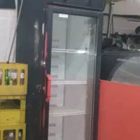 یخچال 60سانتی مشکی سالم تمیز