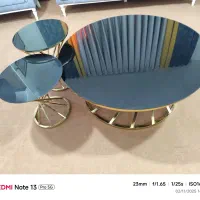 میز جلو مبلی ب همراه دو عدد میز|مبلمان خانگی و میز عسلی|بندر امام خمینی, |دیوار