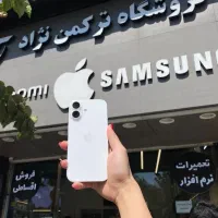 آیفون 17 نرمال ch 256 باتری 100 سفید بدون ریجستر
