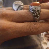 انگشتر نقره عقیق سوسنی|بدلیجات|بروجن, |دیوار