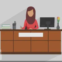 استخدام منشی خانم در دفتر اداری