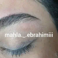 اصلاح صورت و ابرو ۷۰ تومان سالن زیبایی مهلا