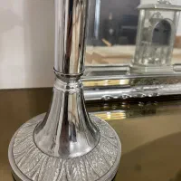 آینه شمعدان نقره ای برنز|بوفه، ویترین، کنسول|مشهد, سرافرازان|دیوار