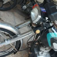 موتور هندا 125 پلاک فابریک تمیز