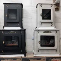 بخاری گازی طرح کلاسیک شومینه