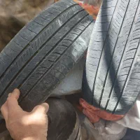 لاستیک ۲۰۵ پژو و سپر عقب پژو|قطعات یدکی و لوازم جانبی|بجنورد, |دیوار