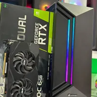 کیس گیمینگ رندرینگ i512400+ RTX2060Asusآکبند|رایانه رومیزی|مشهد, فلسطین|دیوار