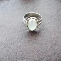 انگشتر نقره ۹۲۵ سنگ ماه