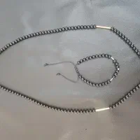 گردنبند و دستبند مردانه