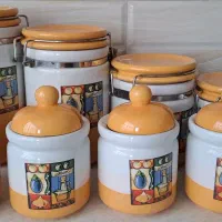 سرویس پاسماوری، بانکه، ادویه، سرامیک چینی|ظروف سرو و پذیرایی|تهران, شکوفه|دیوار