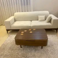 مبل راحتی ۸ نفره همراه میز ناهار خوری ۶ نفره|مبلمان خانگی و میز عسلی|تهران, شهرک چیتگر|دیوار