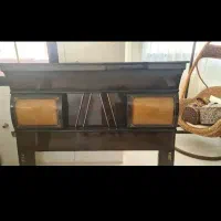 تخت دونفره با تشک و میز آرایش