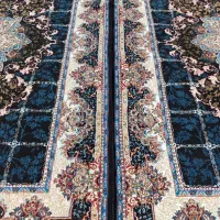 یک جفت فرش ۱۲متری مشهد ۷۰۰ شانه تراکم ۲۵۵۰