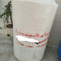 دبه آب جنس فایبر گلاس خیلی ضخیم و محکم