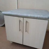 کابینت آشپزخانه ۶۰در ۸۰ باسنگ روش جنس ام دی اف