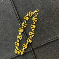 دستبند تابیده طلا درحد نو