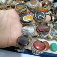 تابلو نقاشی (انگشتر نگین اصل باباقوری و عقیق و..)|تابلو، نقاشی، عکس|برازجان, |دیوار