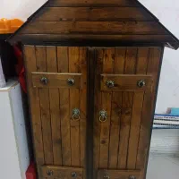 جاکفشی چوب طرح کلبه