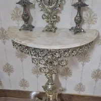 اینه شمعدان تمام برنز