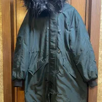 کاپشن زنانه خارجی از برند سوئدی H&M-سایز مدیوم