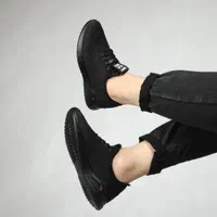 کتونی آدیداس سایت مشکی بافت مردانه اسپرت Adidas|کیف، کفش، کمربند|تهران, تاکسیرانی|دیوار
