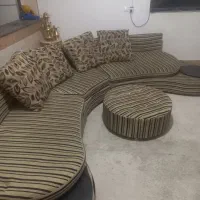 میز و مبل راحتی ال