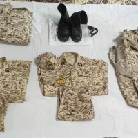 پک کامل لباس های ارتش سایز بزرگ نو بدون پارگی