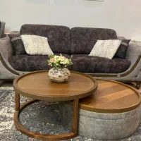 مبل ۸ نفره تخت شو بهمراه میز وسط و ناهار خوری