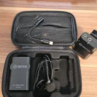 میکروفن بی‌سیم یقه‌ای بویا boya wm4 pro|لوازم جانبی موبایل و تبلت|تهران, دکتر هوشیار|دیوار