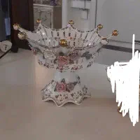 میوه خوری گل برجسته جاکاردی بوهمیا جادستمال خاتم
