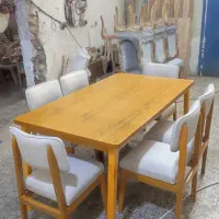 ناهارخوری بی نظیرمدل سلین|میز و صندلی غذاخوری|مشهد, گرجی علیا|دیوار