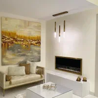 شومینه‌گازی دیواری شیک مدرن G100