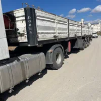 اجاره تریلی لبه دار ۳ محور