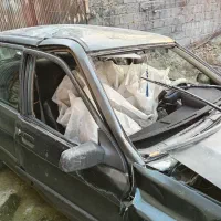 پراید صبا GLXI مدل ۱۳۸۲ تصادفی سبز|خودرو سواری و وانت|آستانه اشرفیه, |دیوار