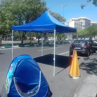شیدتراکم بالاسایبان ۹۰درصدی چترمیزصندلی مسافرتی|کوهنوردی و کمپینگ|تهران, افسریه جنوبی|دیوار