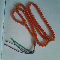 تسبیح مهره پوپ سیگاری|کلکسیون اشیاء عتیقه|مرند, |دیوار