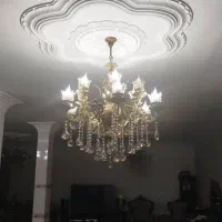 لوستر برنز ۱۲شاخه|لوستر و چراغ آویز|ماکو, |دیوار