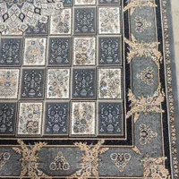 فرش نقشه خشتی ۱۲ - ۹ - ۶ متری در 2 رنگ|فرش|جیرفت, |دیوار