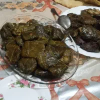 برگ رز تازه برادلمه