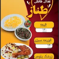 غذای خانگی لذیذ وبا کیفیت