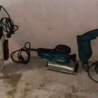 اره گردبر رنده سمباده لرزون برقی  چوب نجاری