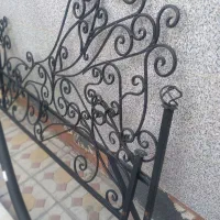 با سلام تختخواب فلزی تمیز سالم کمبودجا|تخت و سرویس خواب|بستان آباد, |دیوار