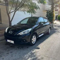 207مشکی مدل 400|خودرو سواری و وانت|شیراز, شهرک ولیعصر|دیوار